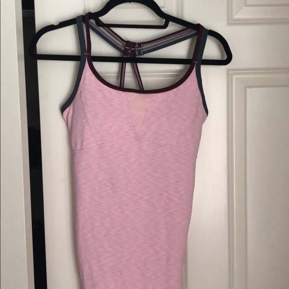 Zella athletic tank top with sports bra